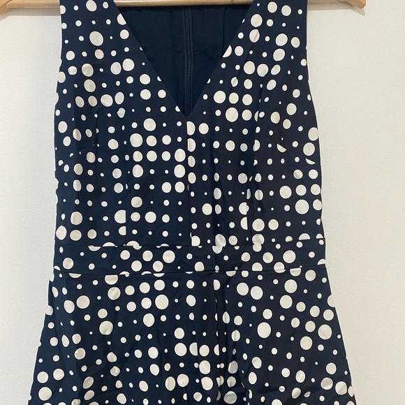 Portmans - Dress Blue with White Spots - Size 8 - Picture 2 of 6